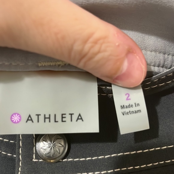 NWT Athleta Grey Skort - Picture 3 of 5